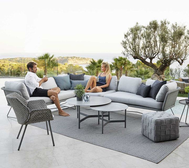 Horizon 2 - Seater Sofa - Cane Line - Outdoor Furniture - Left Module - HORNE