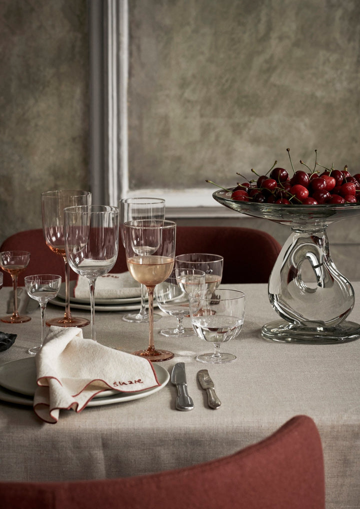 Host Red Wine Glasses - Set of 2 - Ferm Living - Glassware - Moss Green - HORNE