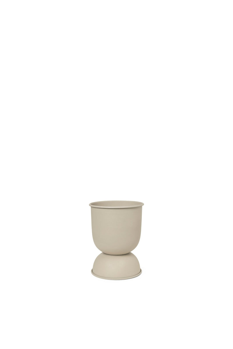 Hourglass Pot - Ferm Living - Office Accessories - Black / Dark Grey - Small - HORNE