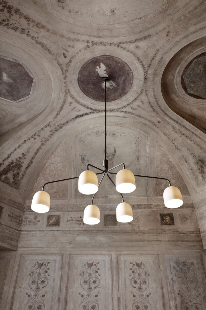 Howard Chandelier - Gubi - Chandeliers - Bone China - HORNE