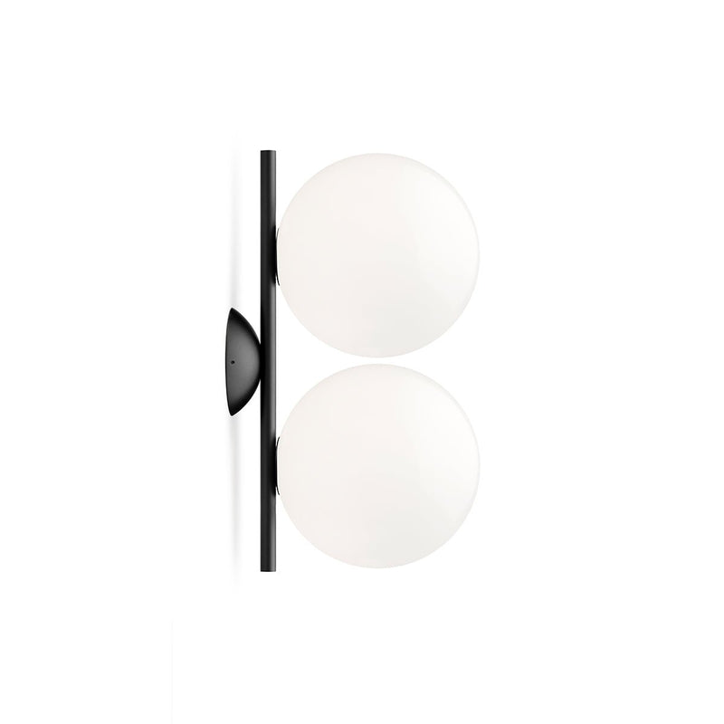 IC Ceiling Wall Light Double Glass Orb