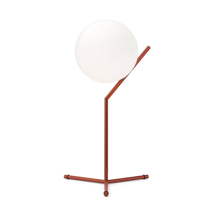 IC Dimmable Table Lamp - Flos - Table + Task - T1 High - Red Burgundy - HORNE