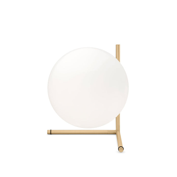 IC Dimmable Table Lamp - Flos - Table + Task - T2 - Brass - HORNE