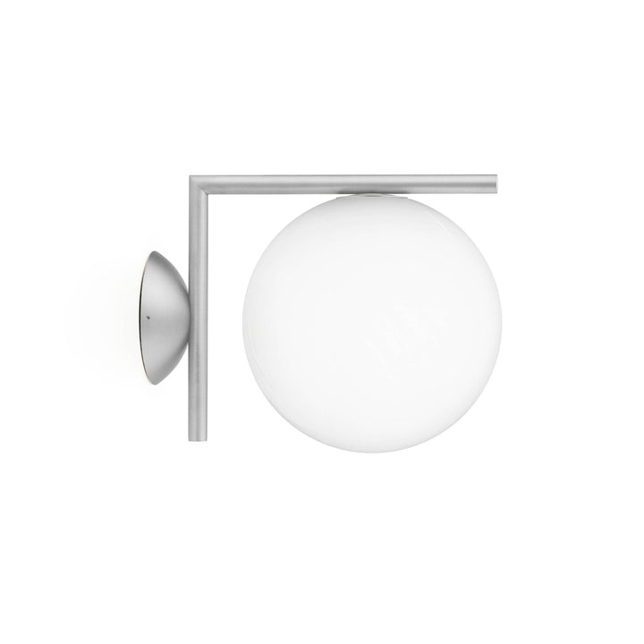 IC Outdoor 1 - Ceiling / Wall Sconce - Flos - Wall Sconces - Stainless Steel - HORNE