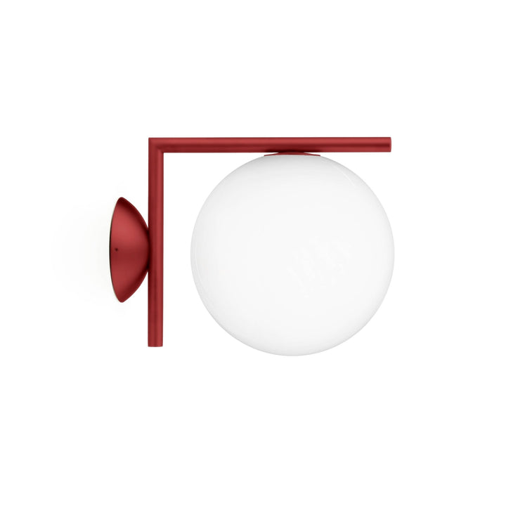 IC Outdoor 1 - Ceiling / Wall Sconce - Flos - Wall Sconces - Burgundy - HORNE