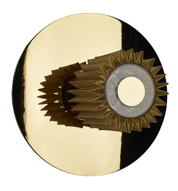 In The Sun Wall Lamp - DCW Editions - Wall Sconces - 10.6" - Gold - Gold - HORNE