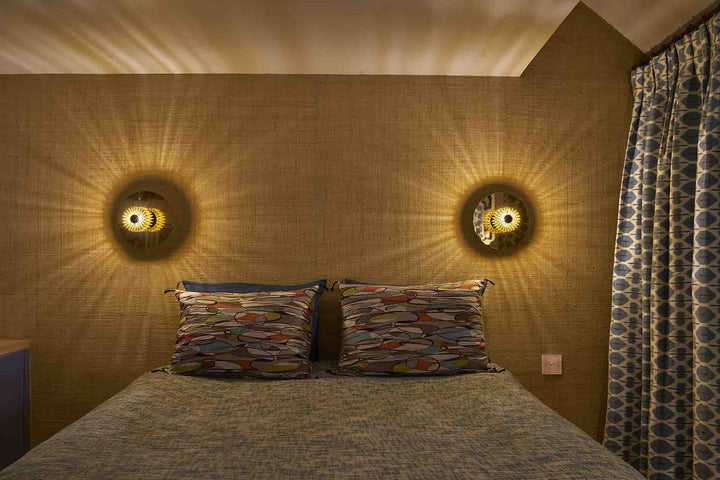In The Sun Wall Lamp - DCW Editions - Wall Sconces - 15" - Gold - Gold - HORNE