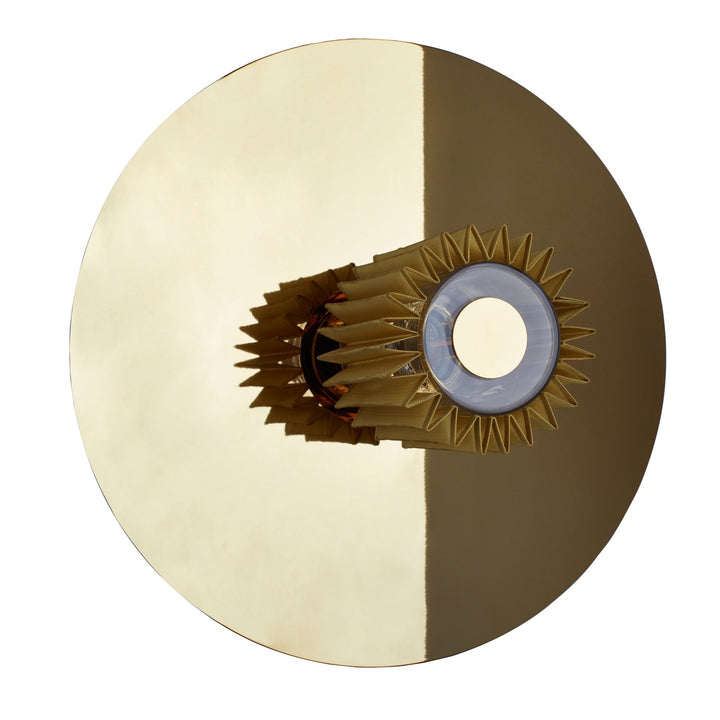 In The Sun Wall Lamp - DCW Editions - Wall Sconces - 15" - Gold - Gold - HORNE