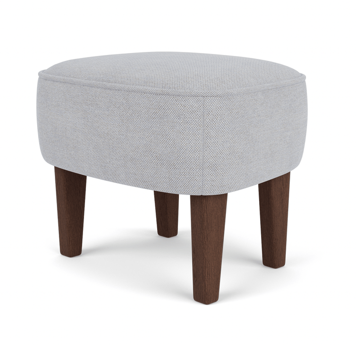 Ingeborg Footstool - Fiord - Audo Copenhagen - Stools + Benches + Ottomans - Fiord 0751 - Dark Stained Oak - HORNE