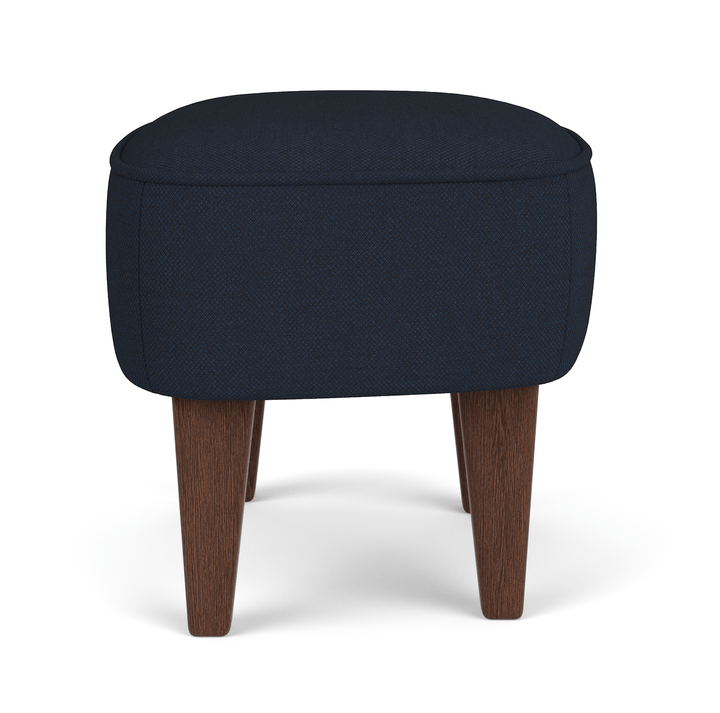 Ingeborg Footstool - Fiord - Audo Copenhagen - Stools + Benches + Ottomans - Fiord 0782 - Dark Stained Oak - HORNE