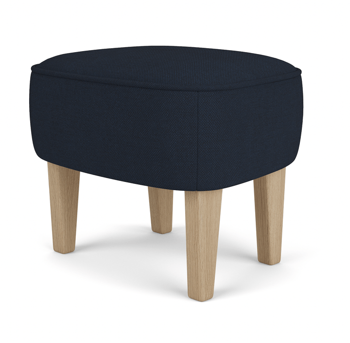 Ingeborg Footstool - Fiord - Audo Copenhagen - Stools + Benches + Ottomans - Fiord 0782 - Natural Oak - HORNE