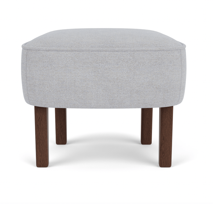 Ingeborg Footstool - Fiord - Audo Copenhagen - Stools + Benches + Ottomans - Fiord 0751 - Dark Stained Oak - HORNE