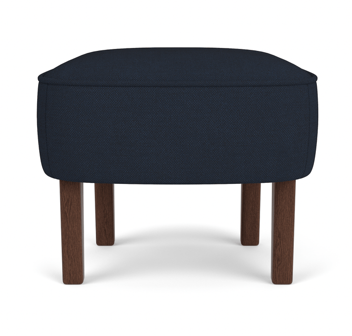 Ingeborg Footstool - Fiord - Audo Copenhagen - Stools + Benches + Ottomans - Fiord 0782 - Dark Stained Oak - HORNE