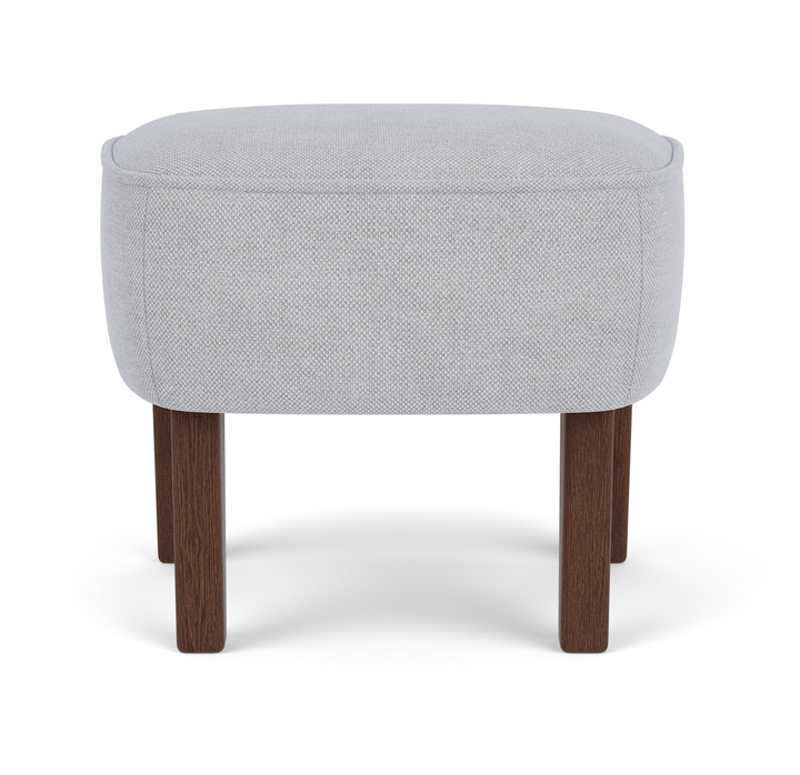Ingeborg Footstool - Fiord - Audo Copenhagen - Stools + Benches + Ottomans - Fiord 0751 - Dark Stained Oak - HORNE