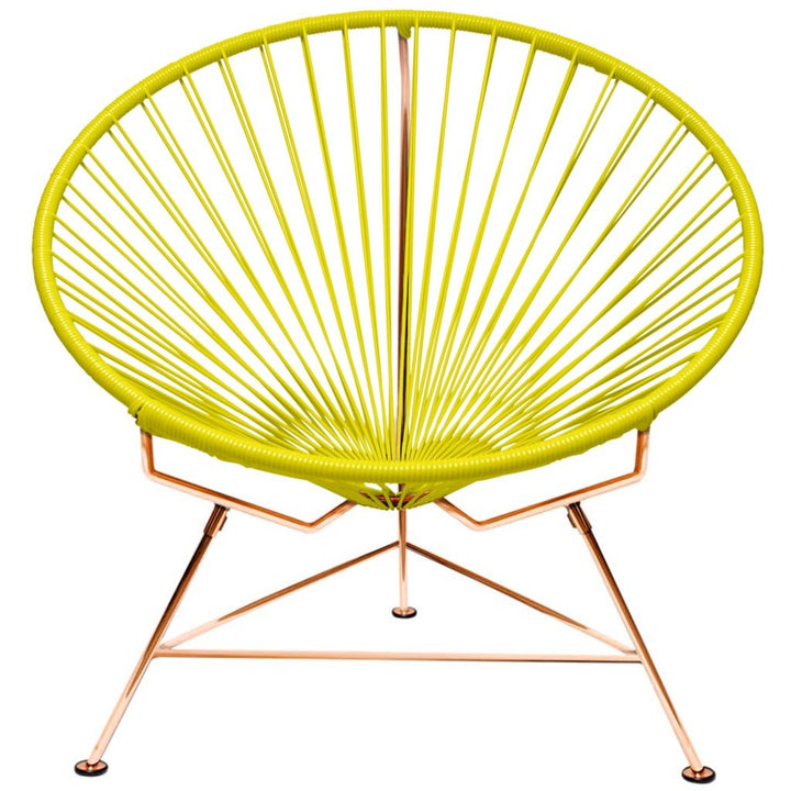 Innit Classic Chair - Copper Base - Set of 2 - Innit Designs - Chairs - Yellow - HORNE