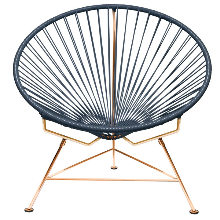 Innit Classic Chair - Copper Base - Set of 2 - Innit Designs - Chairs - Grey - HORNE