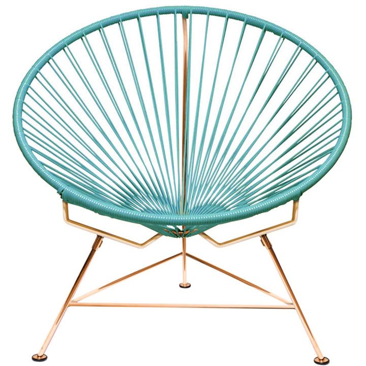 Innit Classic Chair - Copper Base - Set of 2 - Innit Designs - Chairs - Blue - HORNE