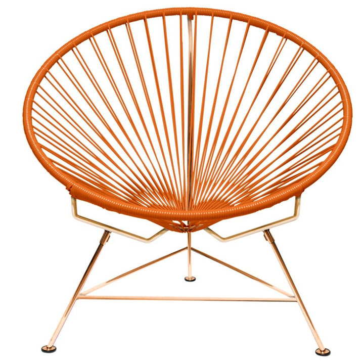 Innit Classic Chair - Copper Base - Set of 2 - Innit Designs - Chairs - Orange - HORNE