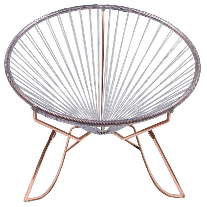 Innit Rocking Chair - Copper Base - Set of 2 - Innit Designs - Chairs - Clear - HORNE