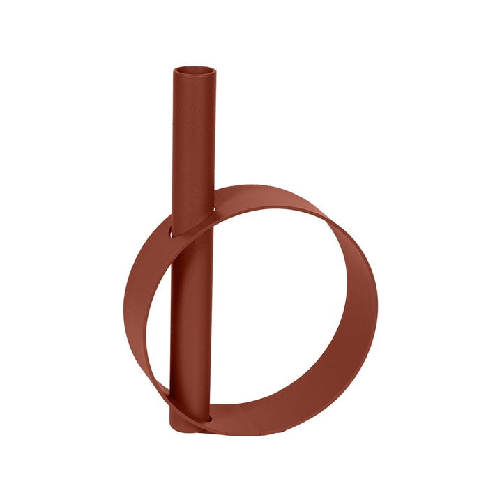 Ios Single Stem Vase - Fermob - Vases - Red Ochre - HORNE