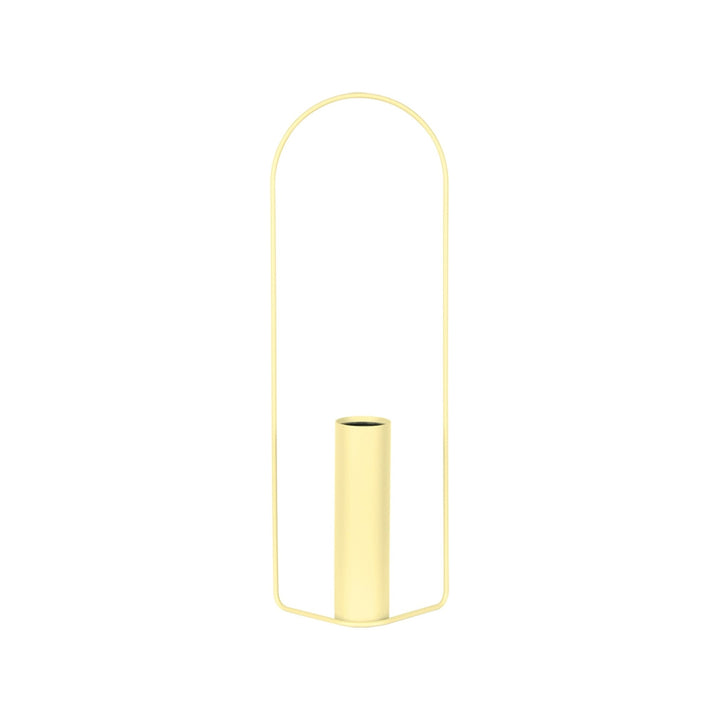 Itac Cylindrical Vase - Fermob - Vases - Frosted Lemon - HORNE