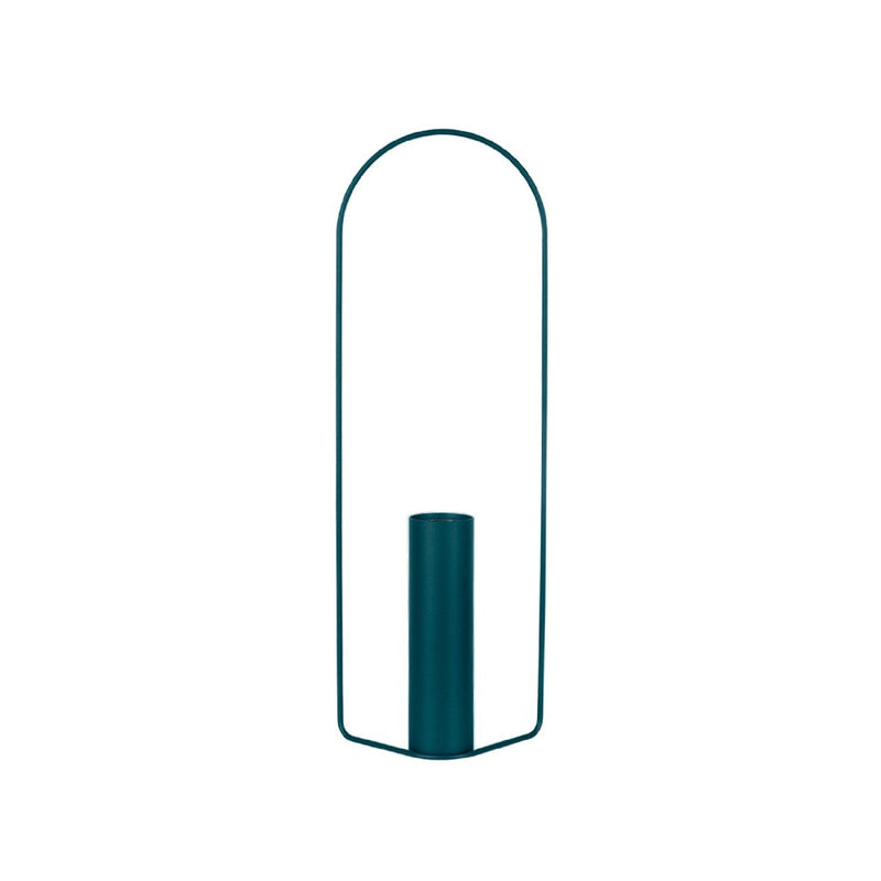 Itac Cylindrical Vase - Fermob - Vases - Acapulco Blue - HORNE