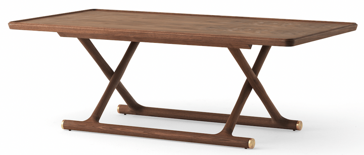 Jäger Lounge Table - Audo Copenhagen - Tables + Desks - Walnut - HORNE