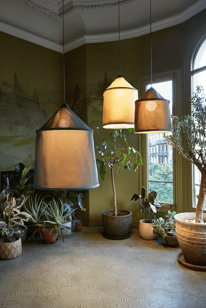Jaima Pendant - Indoor - Marset - Pendants - Jaima 43 - Grey - HORNE
