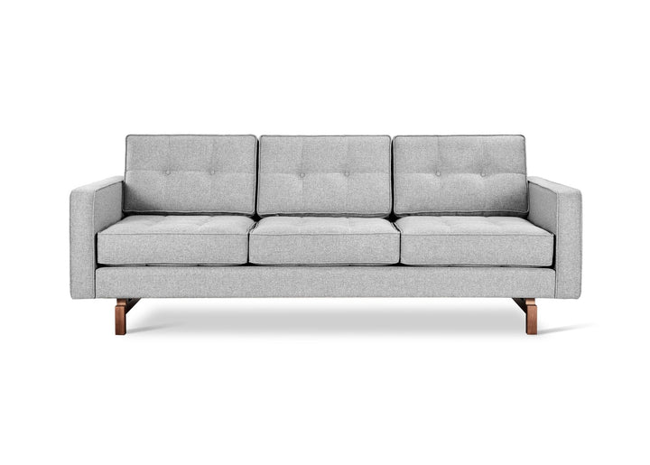 Jane 2 Sofa - Gus* Modern - Sofas - Bayview Silver - Walnut - HORNE