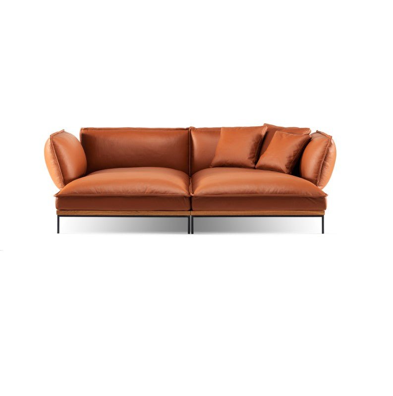 JORD 2 - Seater - Fogia - Sofas - Barnum - Sand - With Left & Right Arm Rests - HORNE