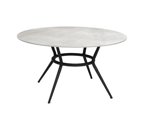 Joy Circular Dining Table - Cane Line - Outdoor Furniture - Lava Grey - Grey - HORNE