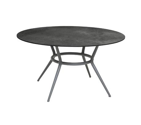 Joy Circular Dining Table - Cane Line - Outdoor Furniture - Light Grey - Dark Grey - HORNE