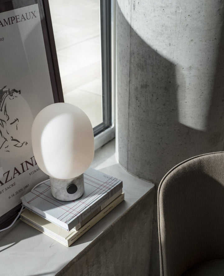 JWDA Marble Table Lamp - Audo Copenhagen - Table + Task - Carrara Marble - HORNE