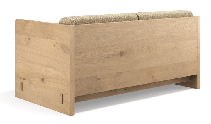 Karm 2 - Seater Sofa - BRDR. Kruger - Sofas - Oiled Oak - Moss Cream 0019 - HORNE