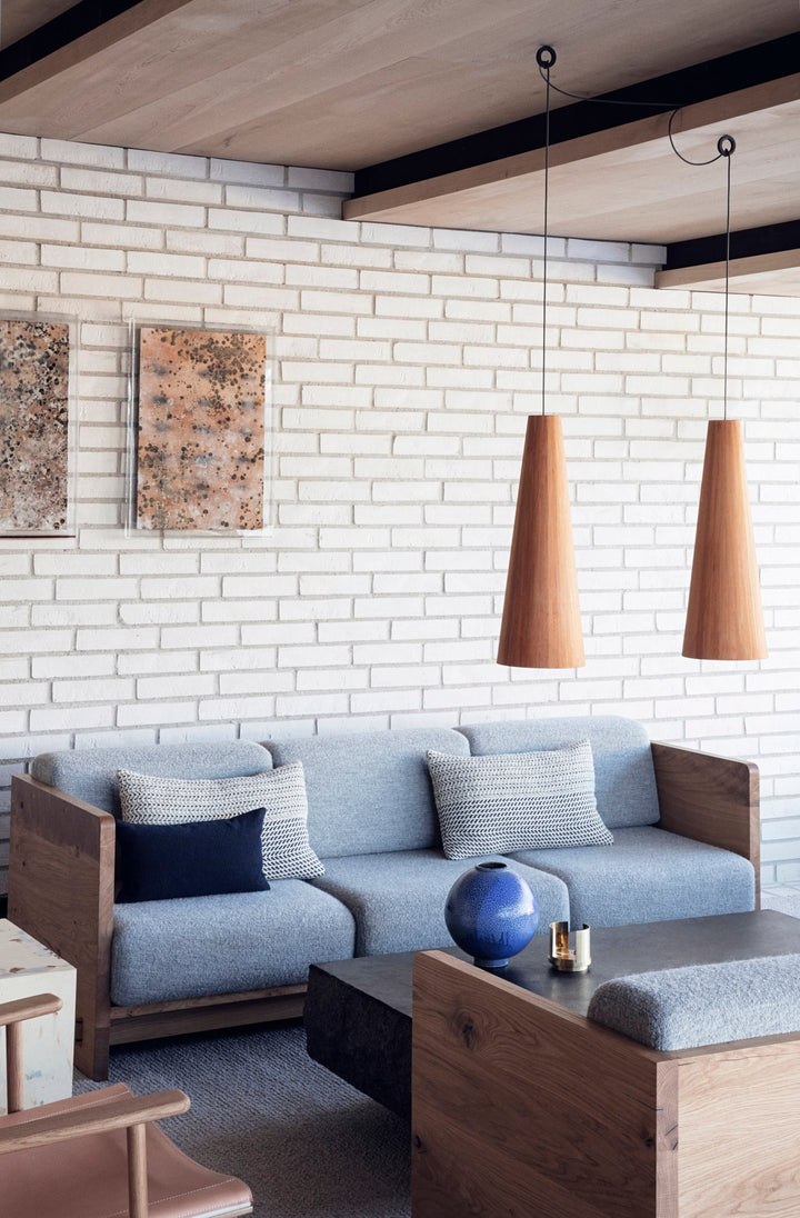 Karm 3 - Seater Sofa - BRDR. Kruger - Sofas - Oiled Oak - Hallingdal Grey 0113 - HORNE