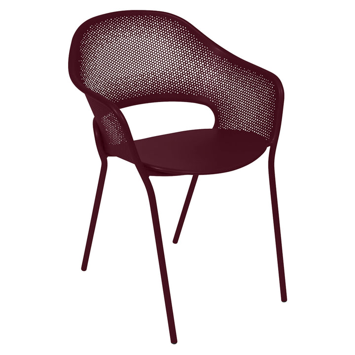 Kate Chair - Set of 2 - Fermob - Outdoor Furniture - Black Cherry - HORNE