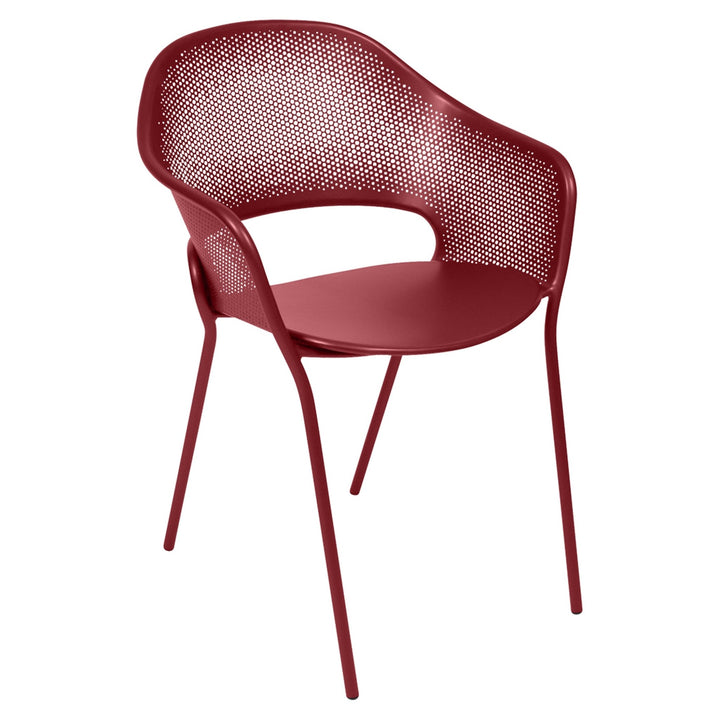 Kate Chair - Set of 2 - Fermob - Outdoor Furniture - Chili Red - HORNE