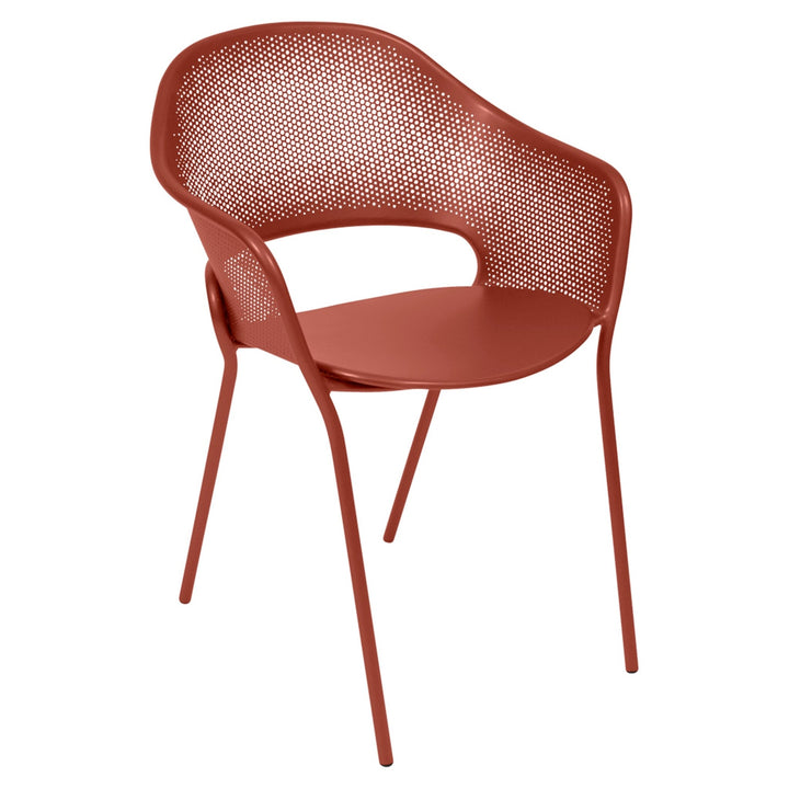 Kate Chair - Set of 2 - Fermob - Outdoor Furniture - Red Ochre - HORNE