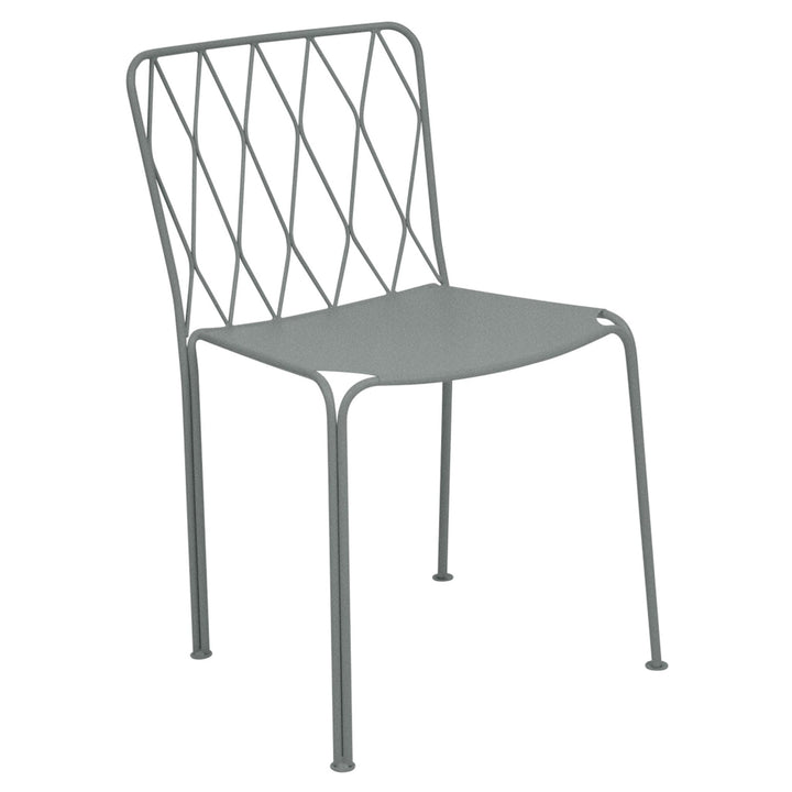 Kintbury Chair - Set of 2 - Fermob - Outdoor Furniture - Lapilli Grey - HORNE