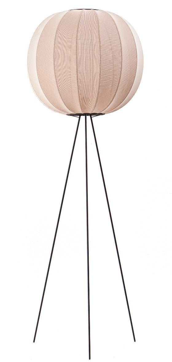 Knit Wit Floor Lamp - Made by Hand - Floor Lamps - Sandstone - HORNE
