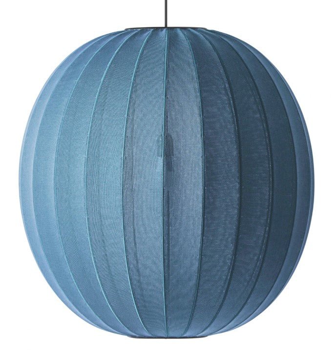 Knit Wit Pendant - Made by Hand - Pendants - 29.5"Ø - Stone Blue - HORNE