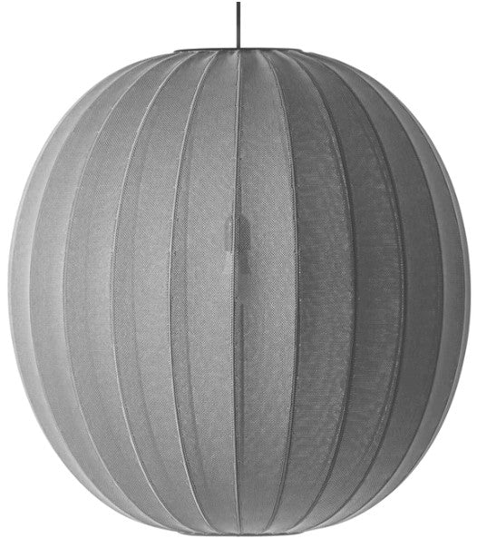 Knit Wit Pendant - Made by Hand - Pendants - 29.5"Ø - Silver - HORNE
