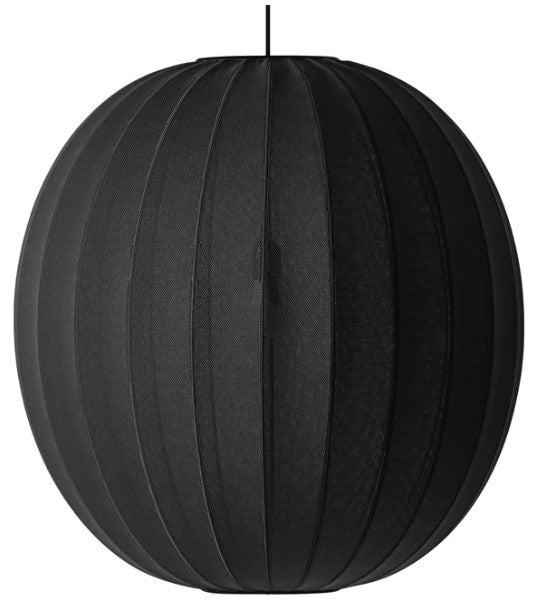 Knit Wit Pendant - Made by Hand - Pendants - 29.5"Ø - Black - HORNE