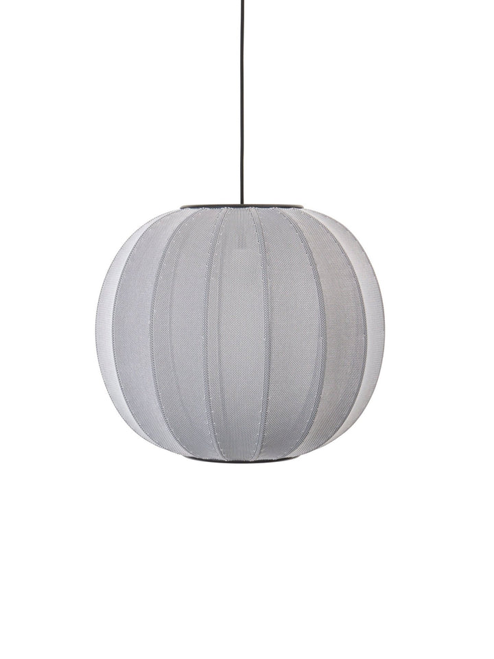 Knit Wit Pendant - Made by Hand - Pendants - 17.7"Ø - Silver - HORNE