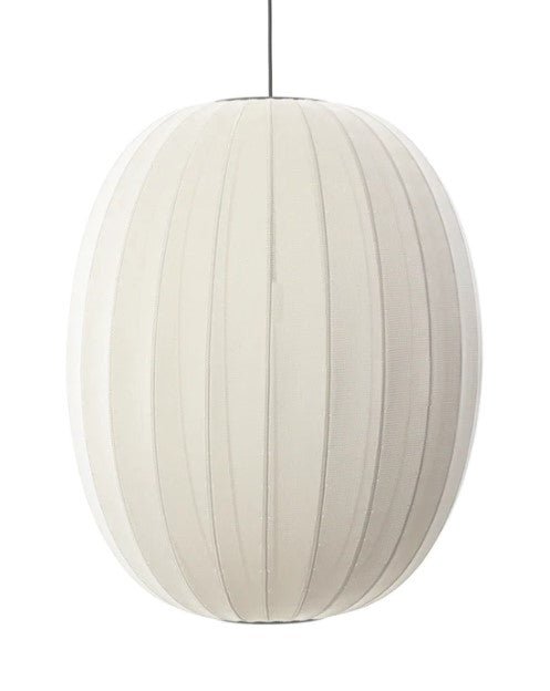 Knit Wit Pendant - Made by Hand - Pendants - 25.5"Ø - Pearl White - HORNE