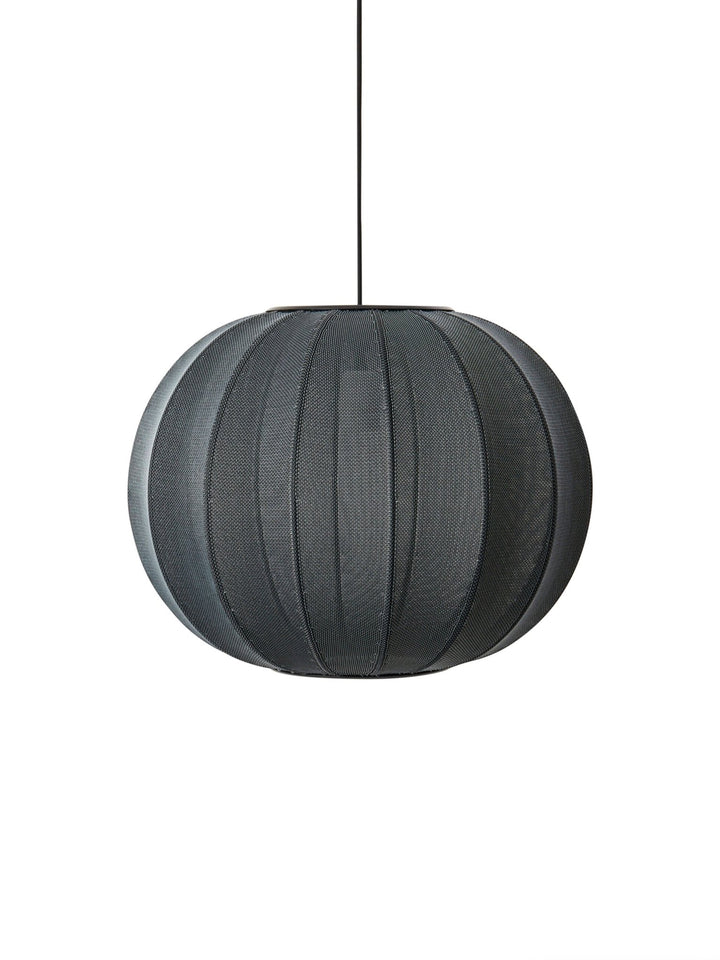 Knit Wit Pendant - Made by Hand - Pendants - 17.7"Ø - Black - HORNE
