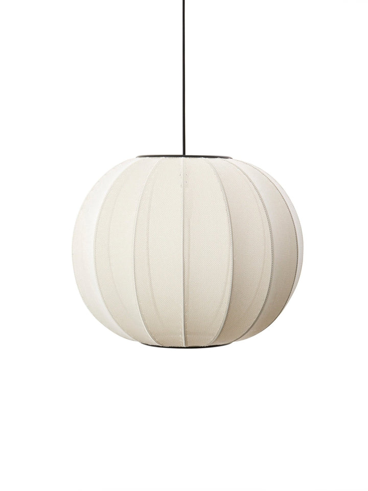 Knit Wit Pendant - Made by Hand - Pendants - 17.7"Ø - Pearl White - HORNE