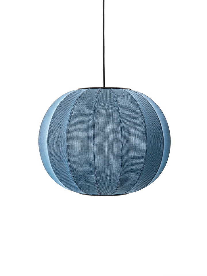 Knit Wit Pendant - Made by Hand - Pendants - 17.7"Ø - Stone Blue - HORNE