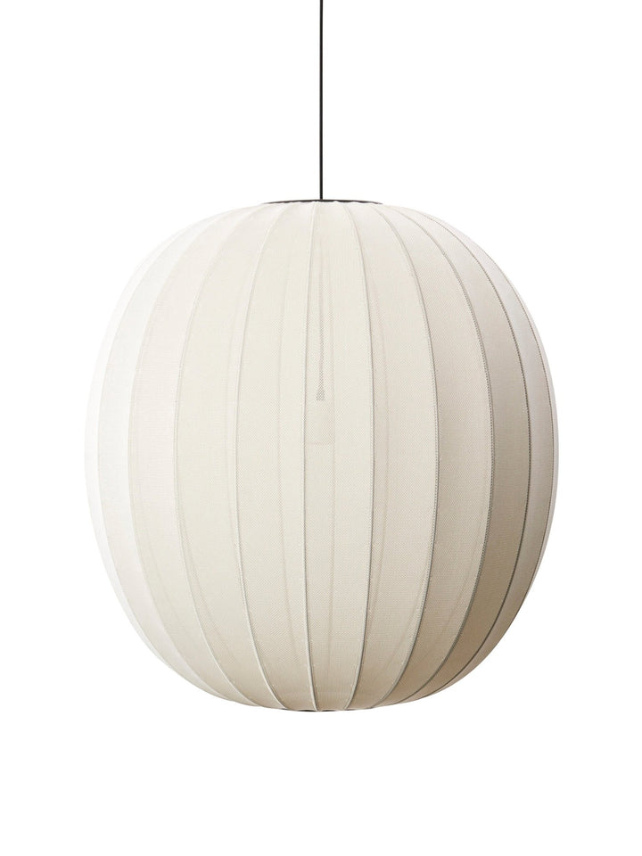 Knit Wit Pendant - Made by Hand - Pendants - 29.5"Ø - Pearl White - HORNE