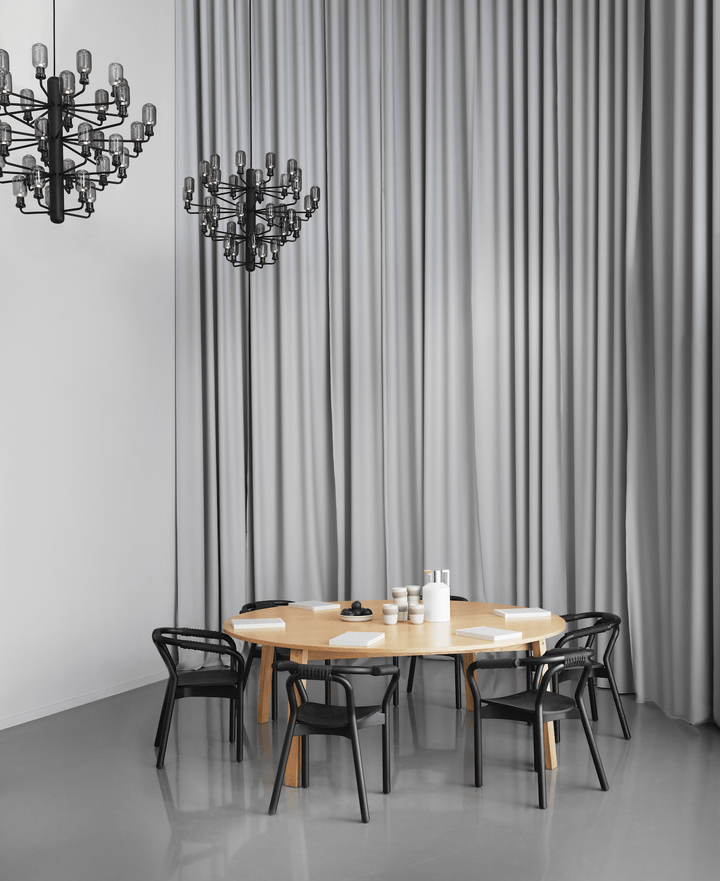 Knot Chair - Normann Copenhagen - Chairs - Black/Black Wrap - HORNE